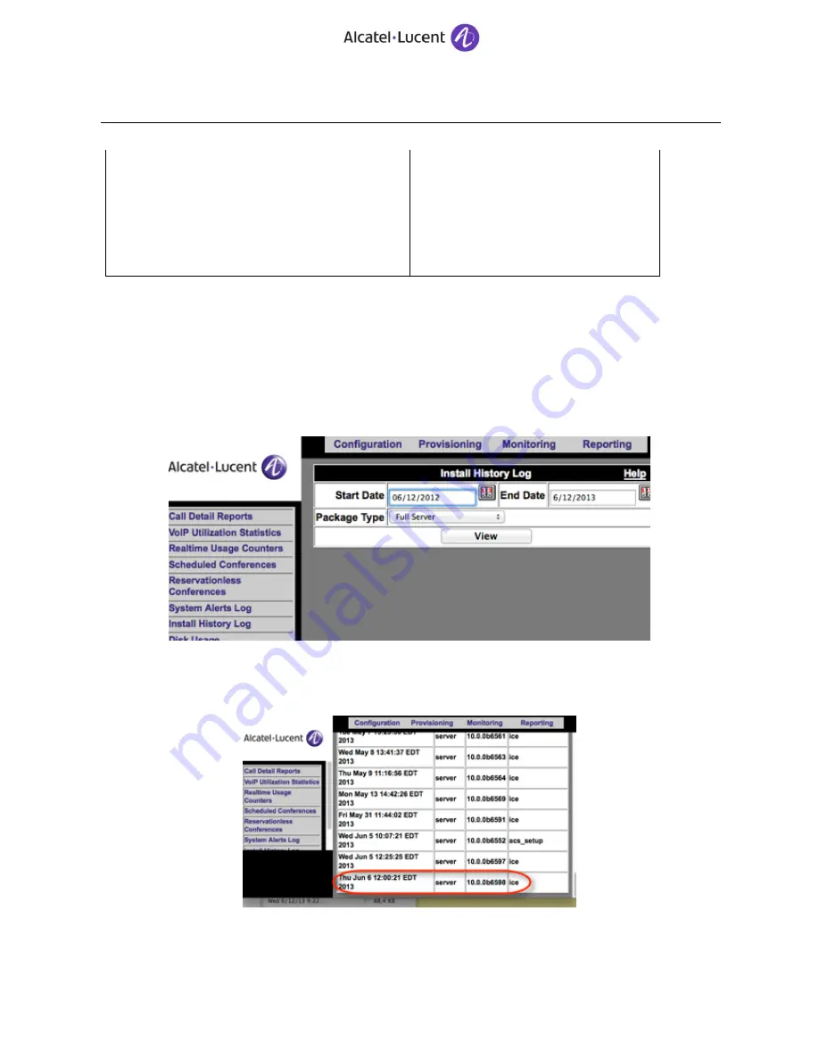 Alcatel-Lucent OpenTouch Troubleshooting Manual Download Page 97