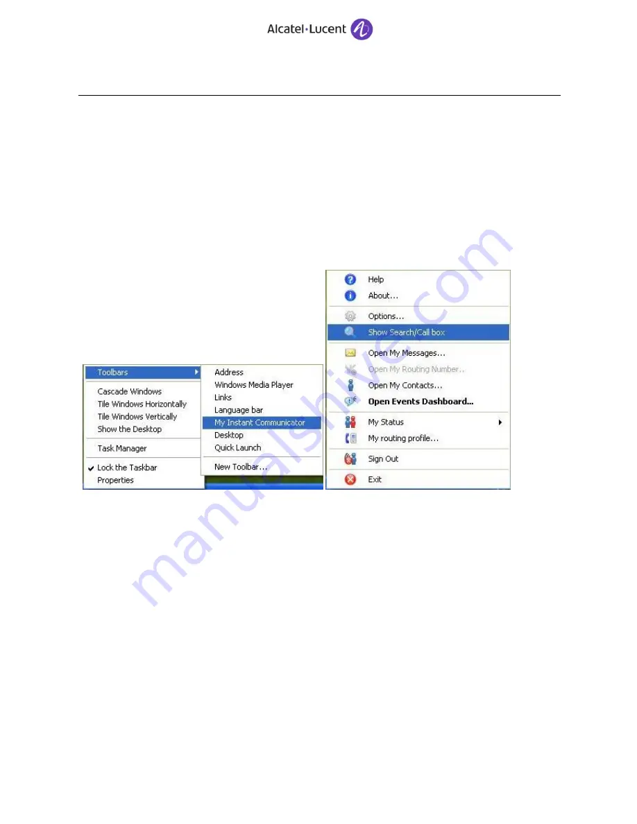 Alcatel-Lucent OpenTouch Troubleshooting Manual Download Page 117