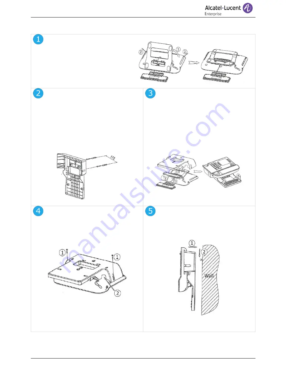 Alcatel-Lucent Premium DeskPhone 8029s Скачать руководство пользователя страница 58