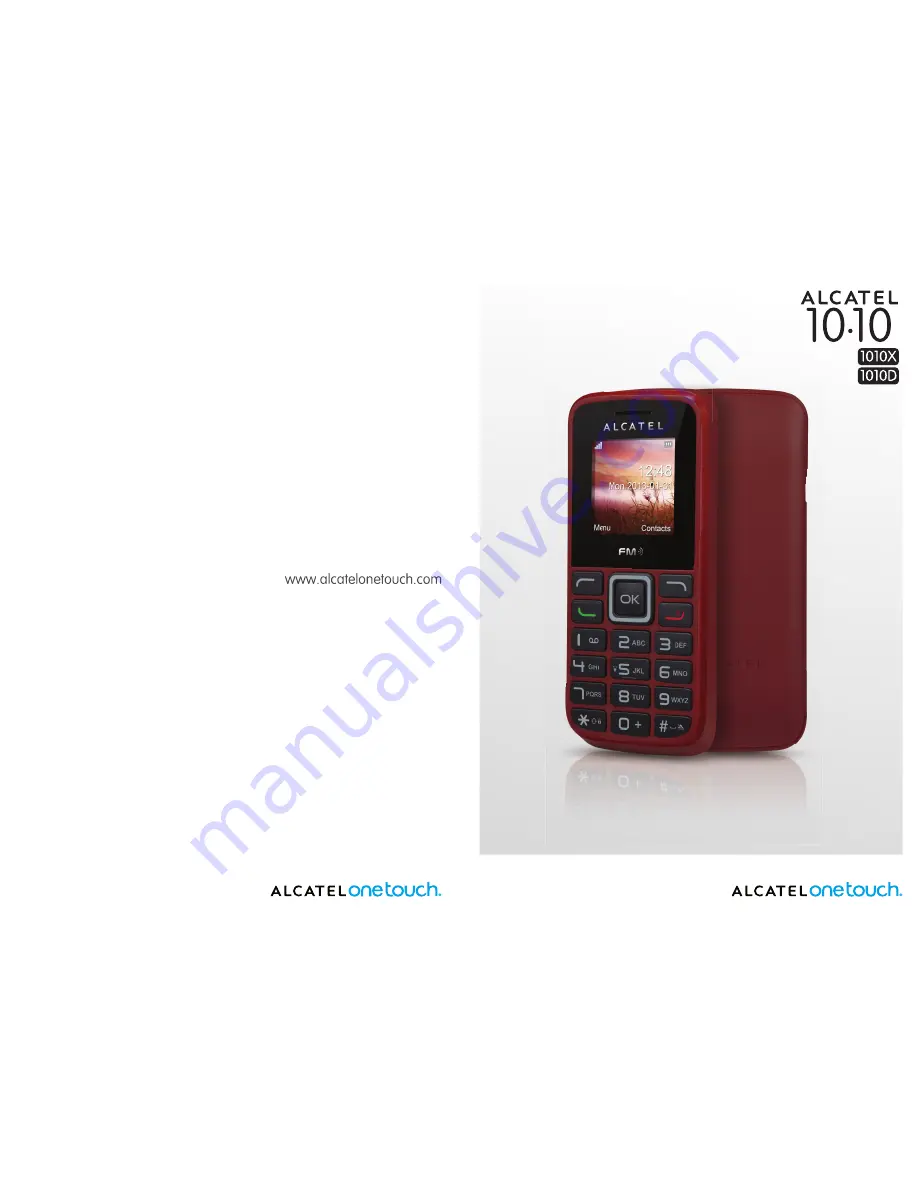 Alcatel 1010D User Manual Download Page 1