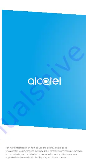 Alcatel 2008D User Manual Download Page 1