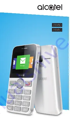 Alcatel 2008D Скачать руководство пользователя страница 2