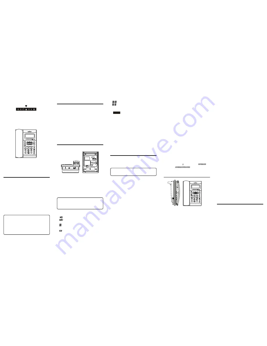 Alcatel 29362 User Manual Download Page 1