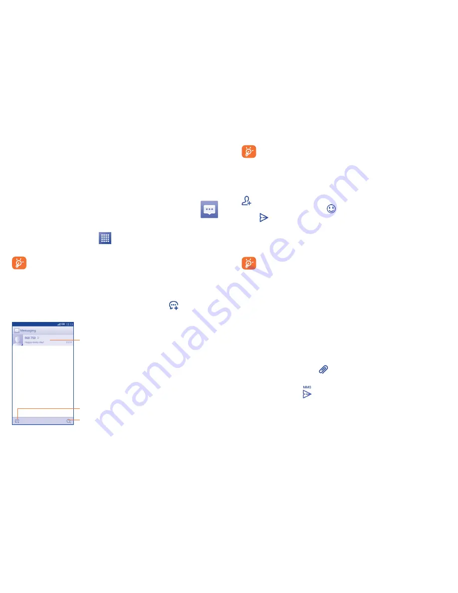 Alcatel 5050X Manual Download Page 25