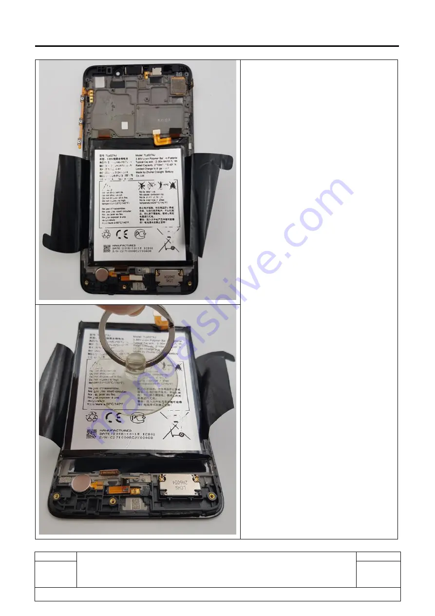 Alcatel 5085A Repair Document Download Page 22