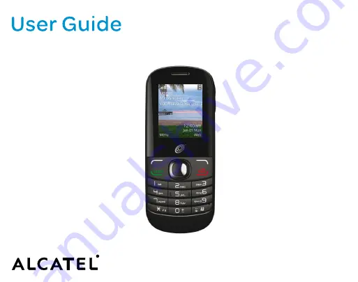 Alcatel A205G-B User Manual Download Page 1