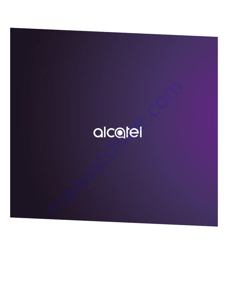 Alcatel A7 XL Manual Download Page 1