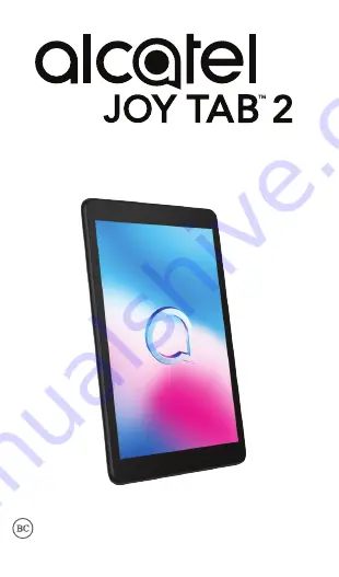 Alcatel JOY TAB 2 Quick Start Manual Download Page 1