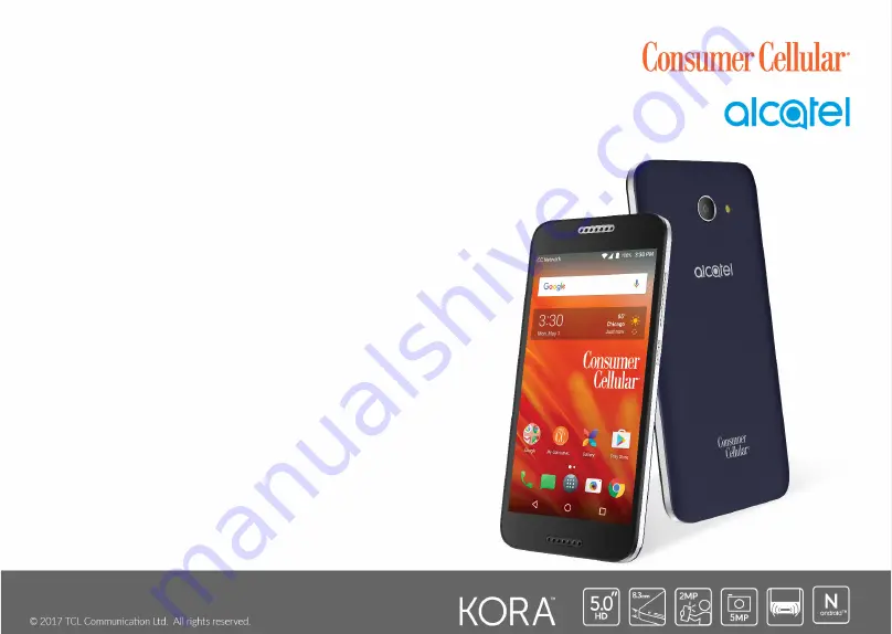 Alcatel Kora Manual Download Page 1