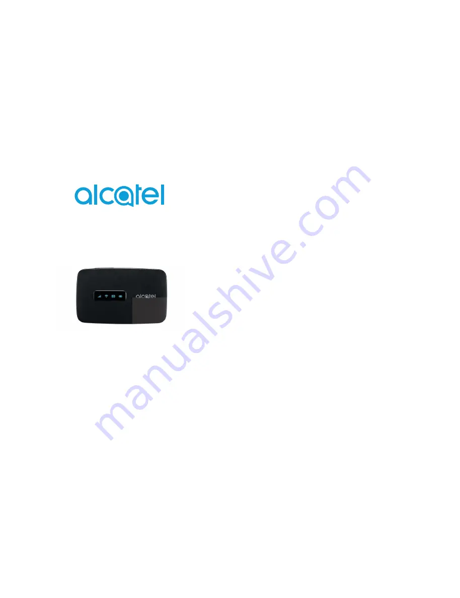 Alcatel LINKZONE Скачать руководство пользователя страница 1