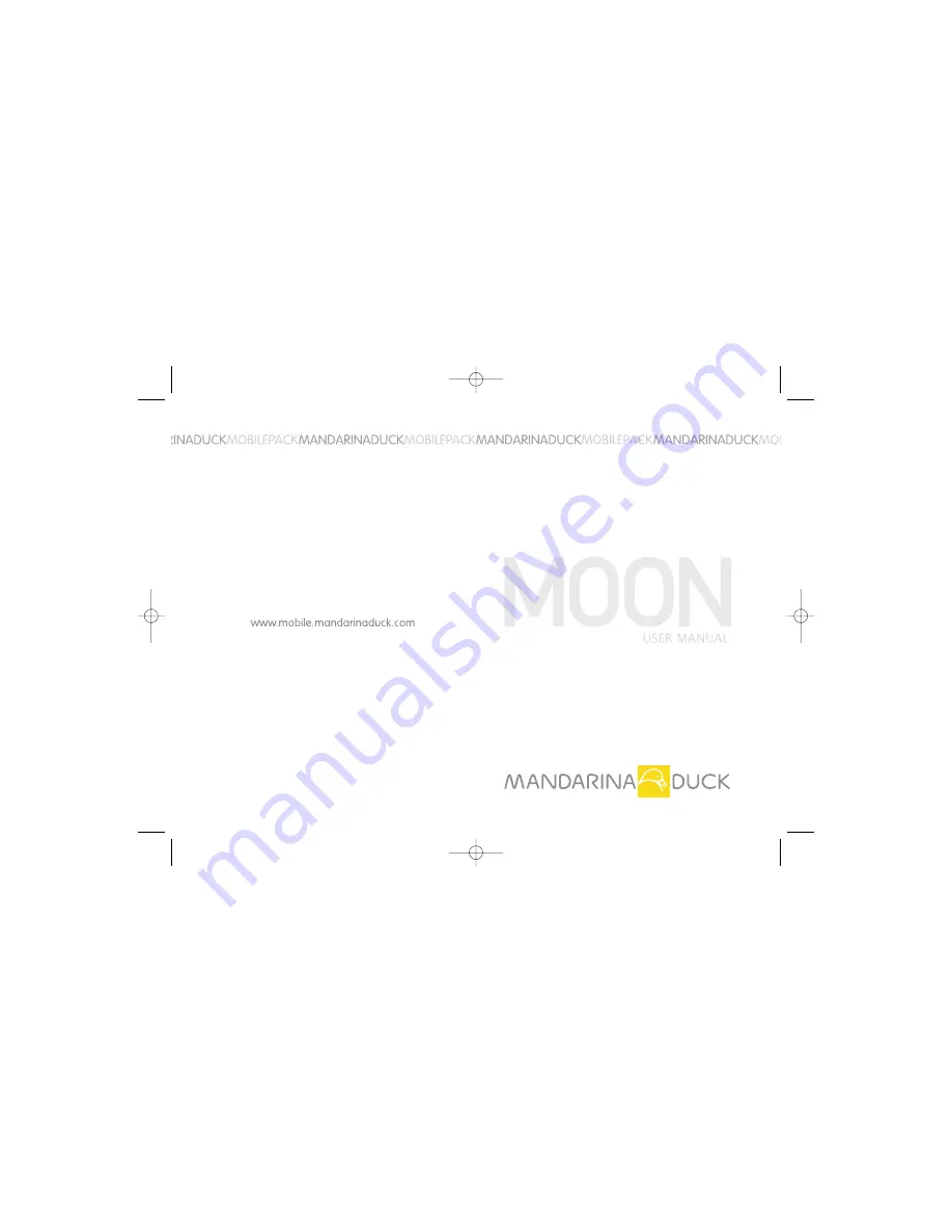 Alcatel MANDARINA DUCK MOON User Manual Download Page 1