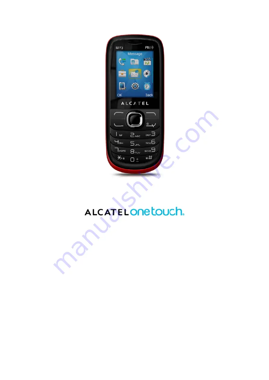 Alcatel One Touch 316a Manual Download Page 1