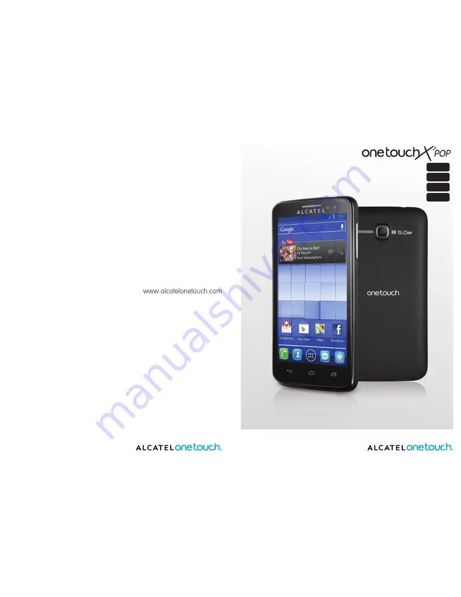 Alcatel ONE TOUCH 5035E Скачать руководство пользователя страница 1