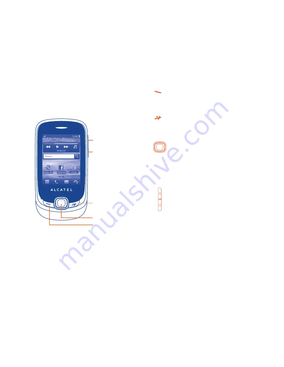 Alcatel One Touch 602 User Manual Download Page 10