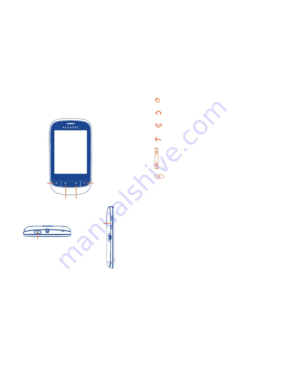 Alcatel One touch 720 User Manual Download Page 10