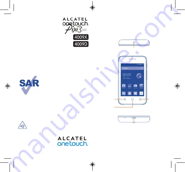 Alcatel OneTouch 4009D Скачать руководство пользователя страница 1