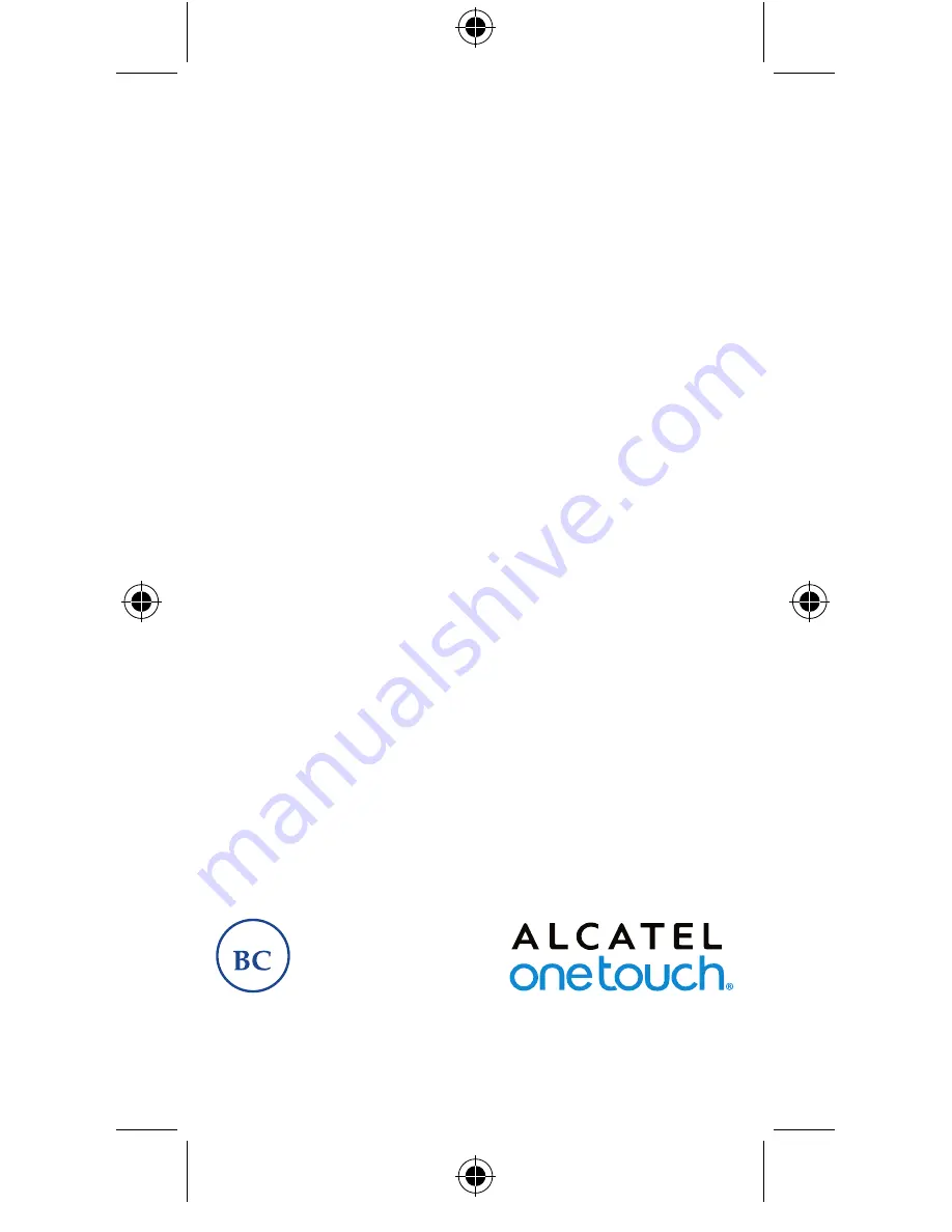 Alcatel OneTouch A392A Quick Start Manual Download Page 1