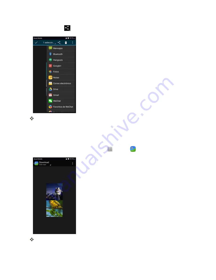 Alcatel OneTouch Conquest User Manual Download Page 294