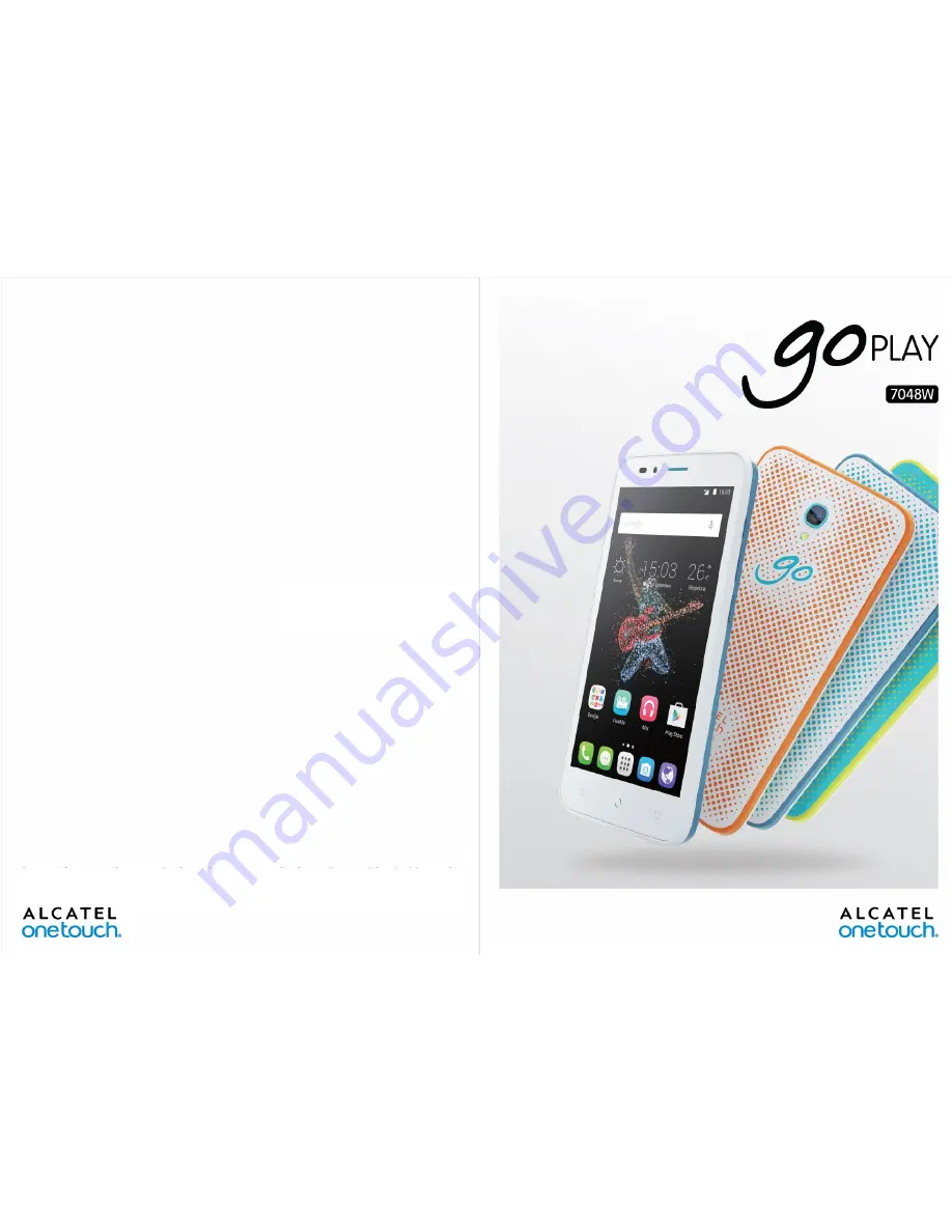 Alcatel OneTouch Go Play 7048W User Manual Download Page 1