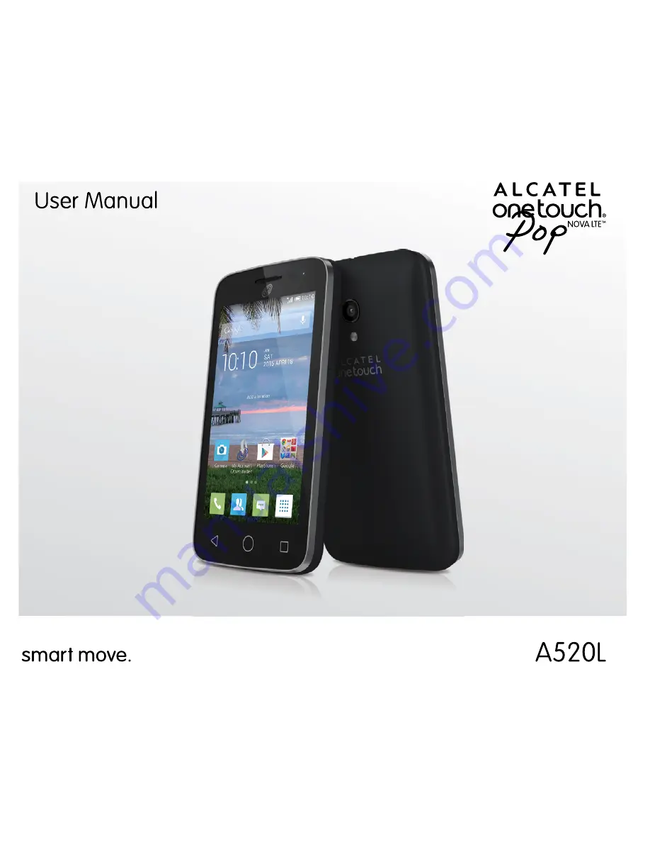 Alcatel ONETOUCH Pop NOVA LTE User Manual Download Page 1