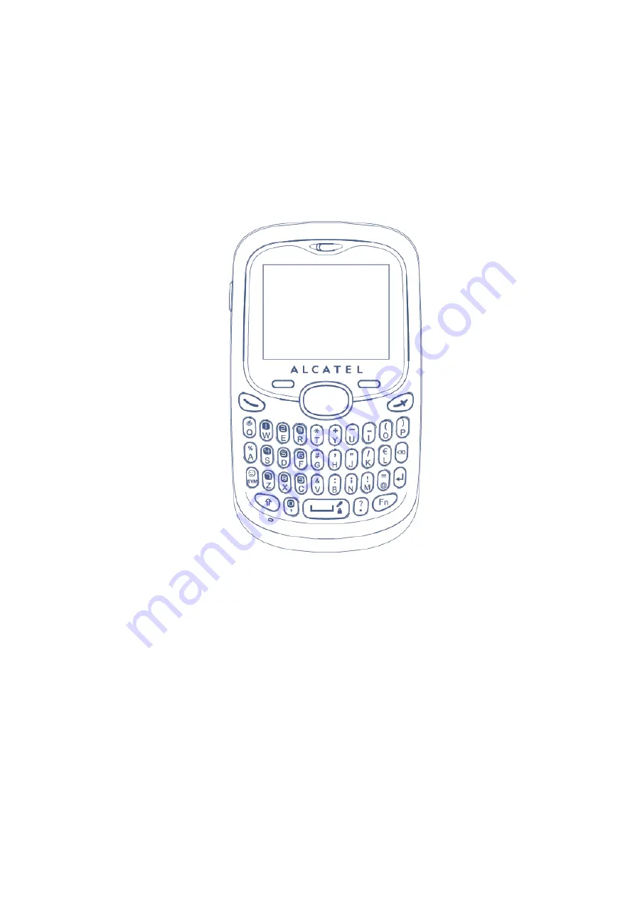 Alcatel OT-255C Manual Download Page 1