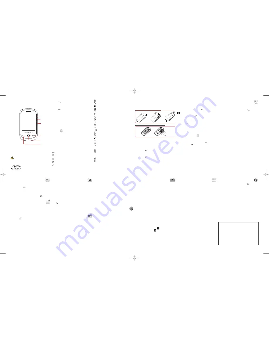 Alcatel OT-706A Manual Download Page 1