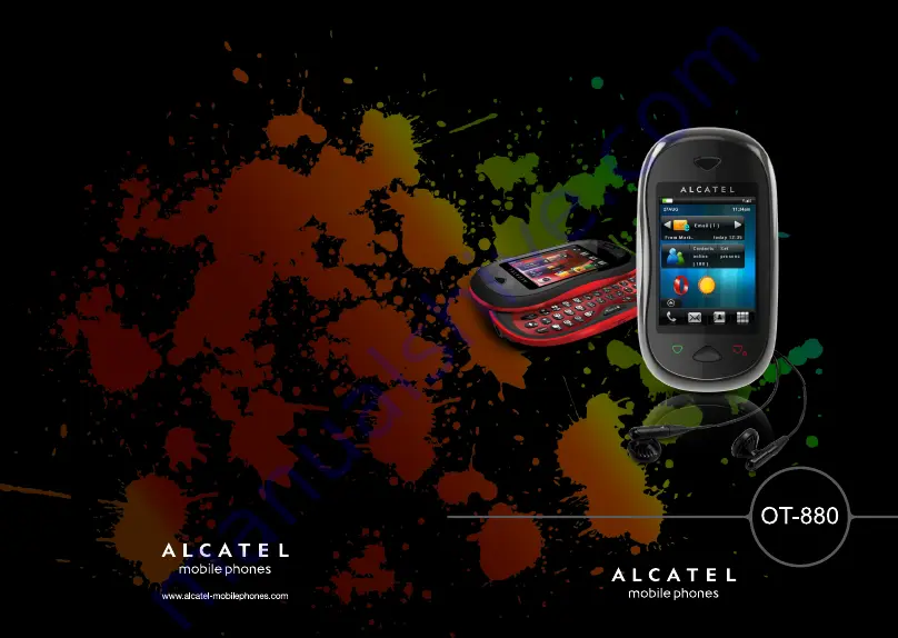 Alcatel OT-880 Скачать руководство пользователя страница 1