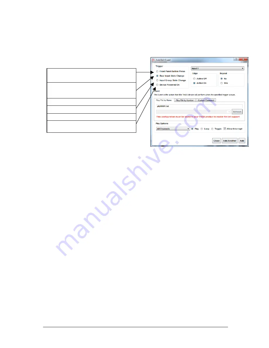 Alcorn Mcbride ProTraXX User Manual Download Page 29