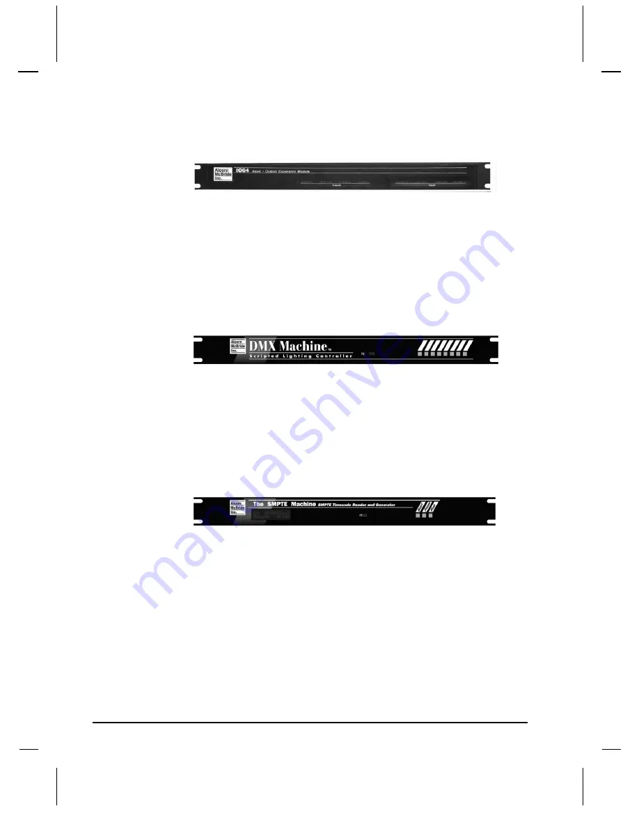 Alcorn Mcbride V+ series Скачать руководство пользователя страница 18