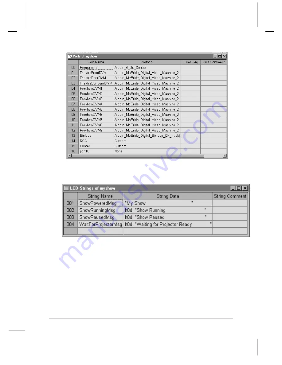 Alcorn Mcbride V+ series User Manual Download Page 155