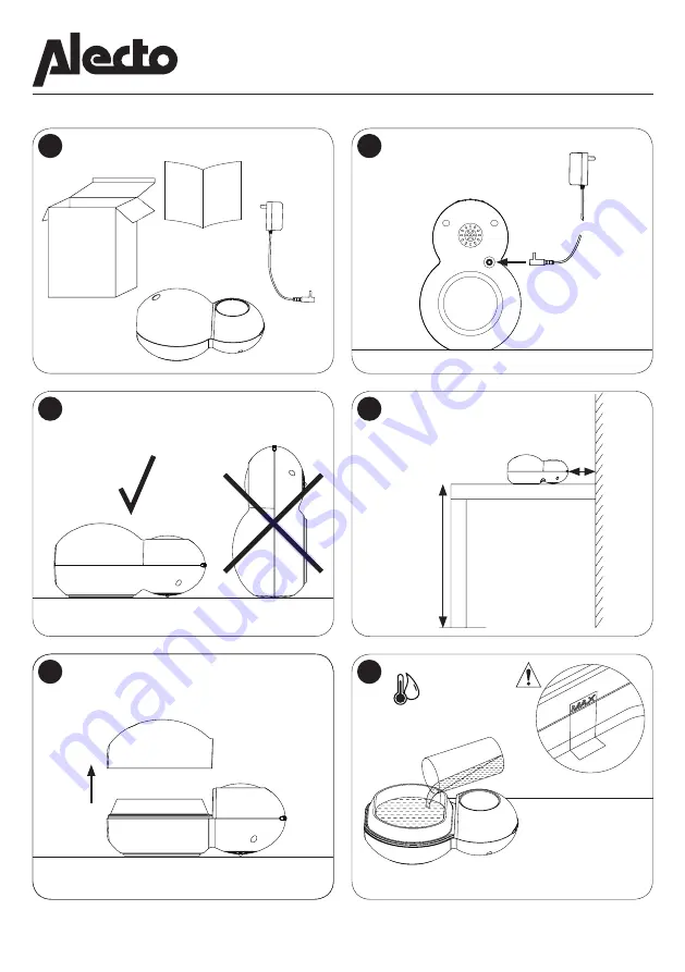 Alecto BC-21 Quick Start Manual Download Page 1