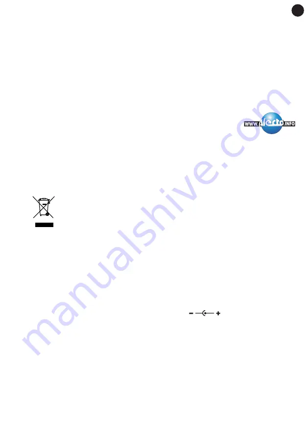 Alecto DBX-10 User Manual Download Page 3