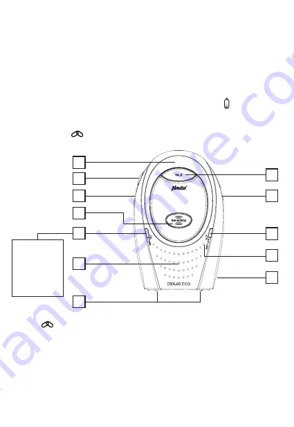 Alecto DBX-85 eco User Manual Download Page 4