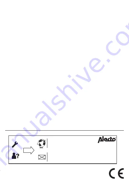 Alecto DBX-85 eco User Manual Download Page 80