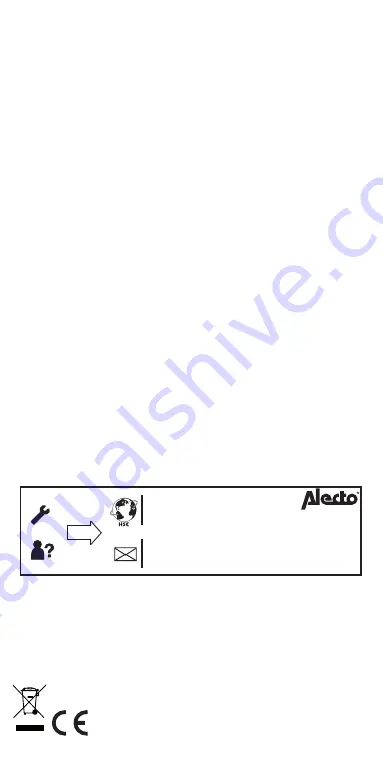 Alecto DVC-266IP User Manual Download Page 12