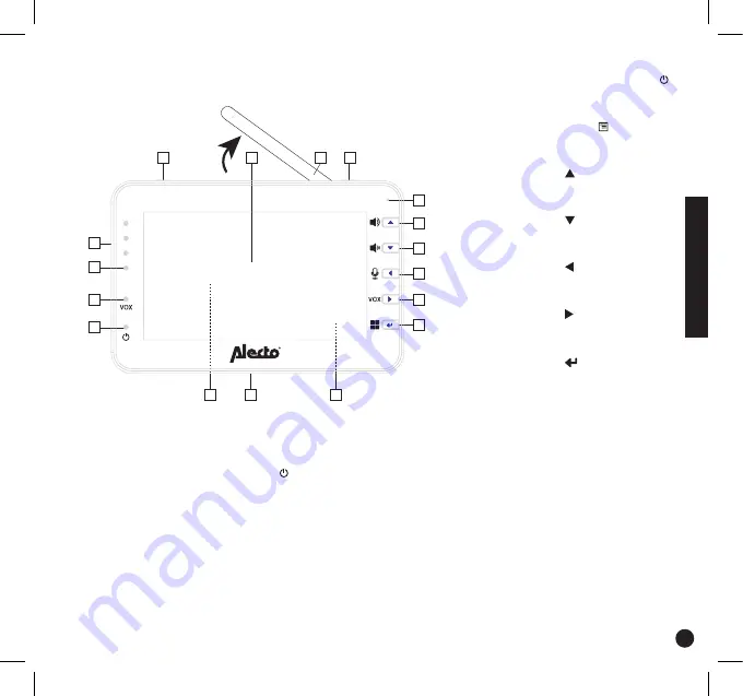 Alecto DVM-260+ User Manual Download Page 25