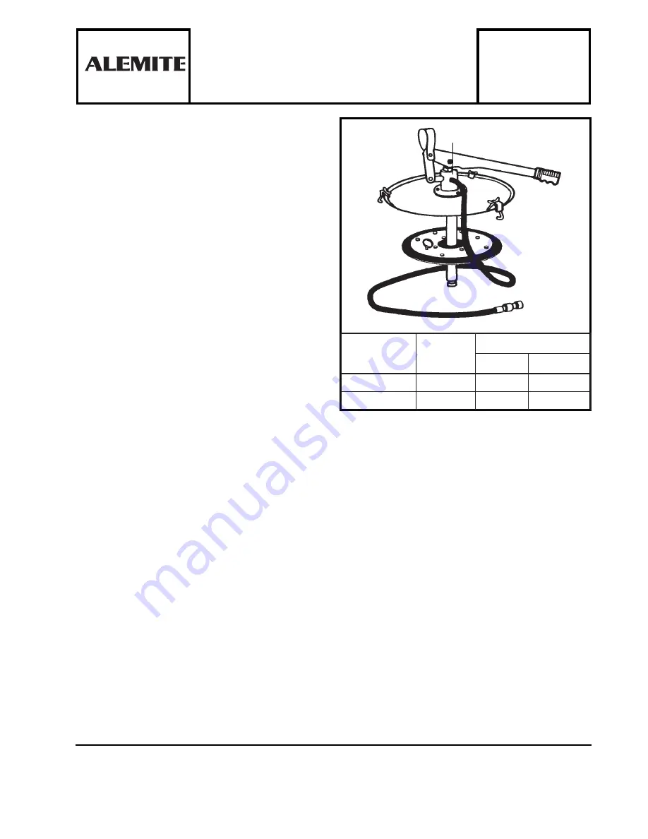 Alemite 7531-4 Service Instructions Manual Download Page 1