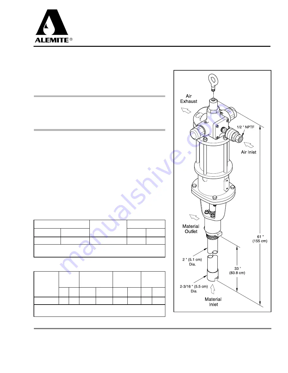 Alemite 7886-S5 Service Manual Download Page 1