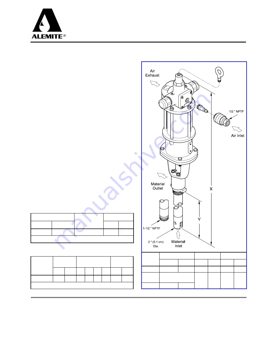 Alemite 7889-6 Service Manual Download Page 1