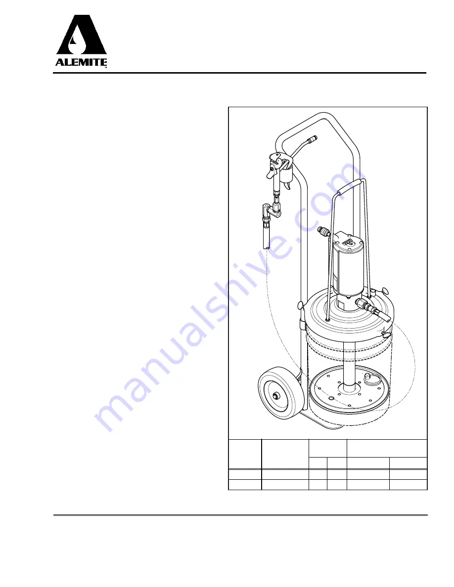 Alemite 9911-H Service Manual Download Page 1