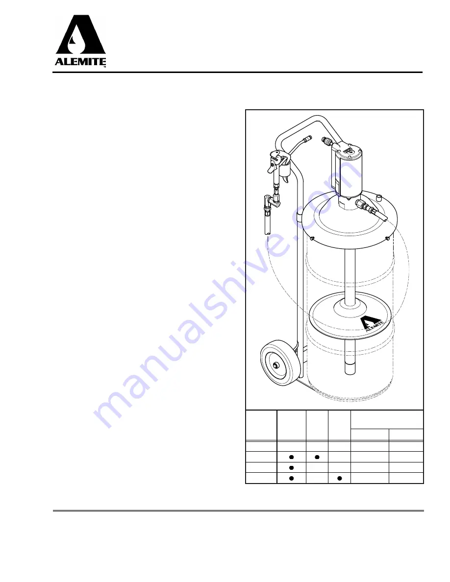 Alemite 9950-A Service Manual Download Page 1