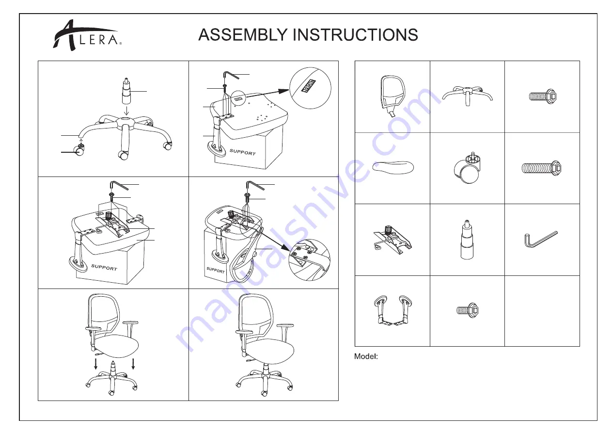 Alera ALE-MX4517 Скачать руководство пользователя страница 1