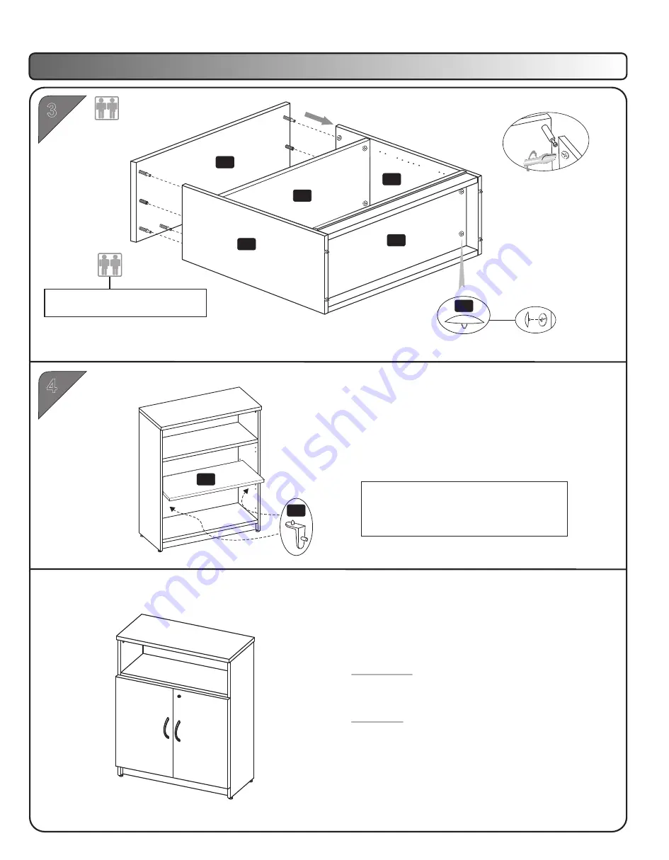 Alera ALE-VA634432 Quick Start Manual Download Page 3