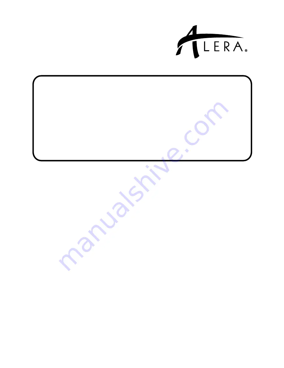 Alera ALE-VA634432 Quick Start Manual Download Page 5