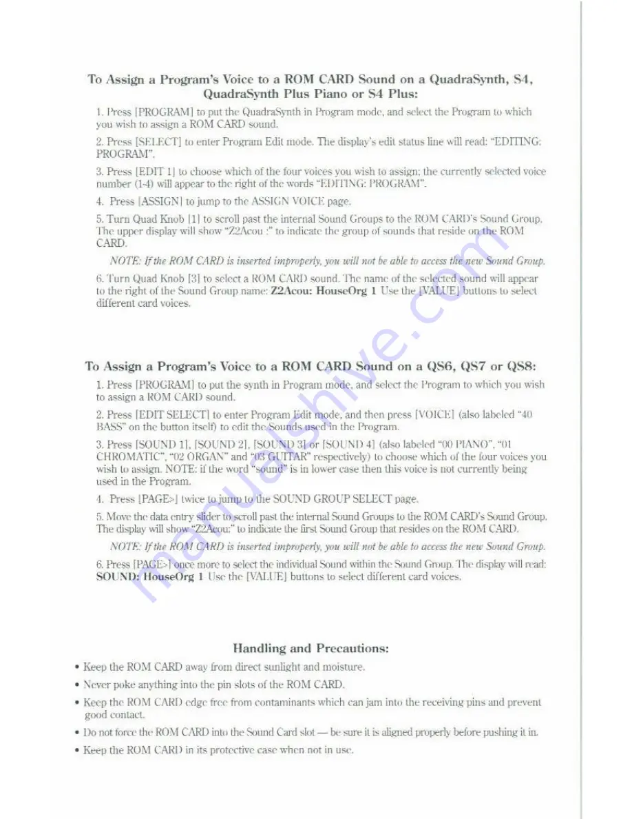 Alesis EuroDance Instructions Manual Download Page 3