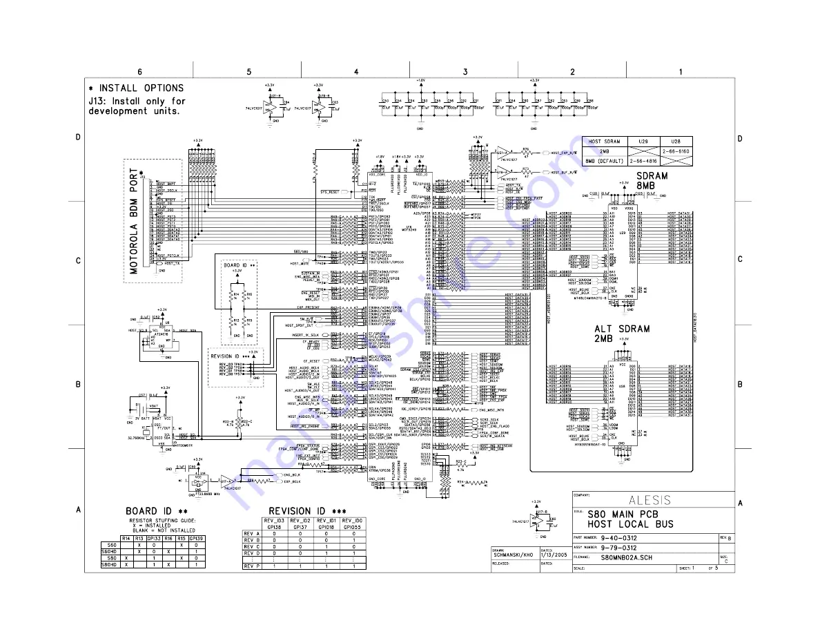 Alesis Fusion 6HD Service Manual Download Page 14