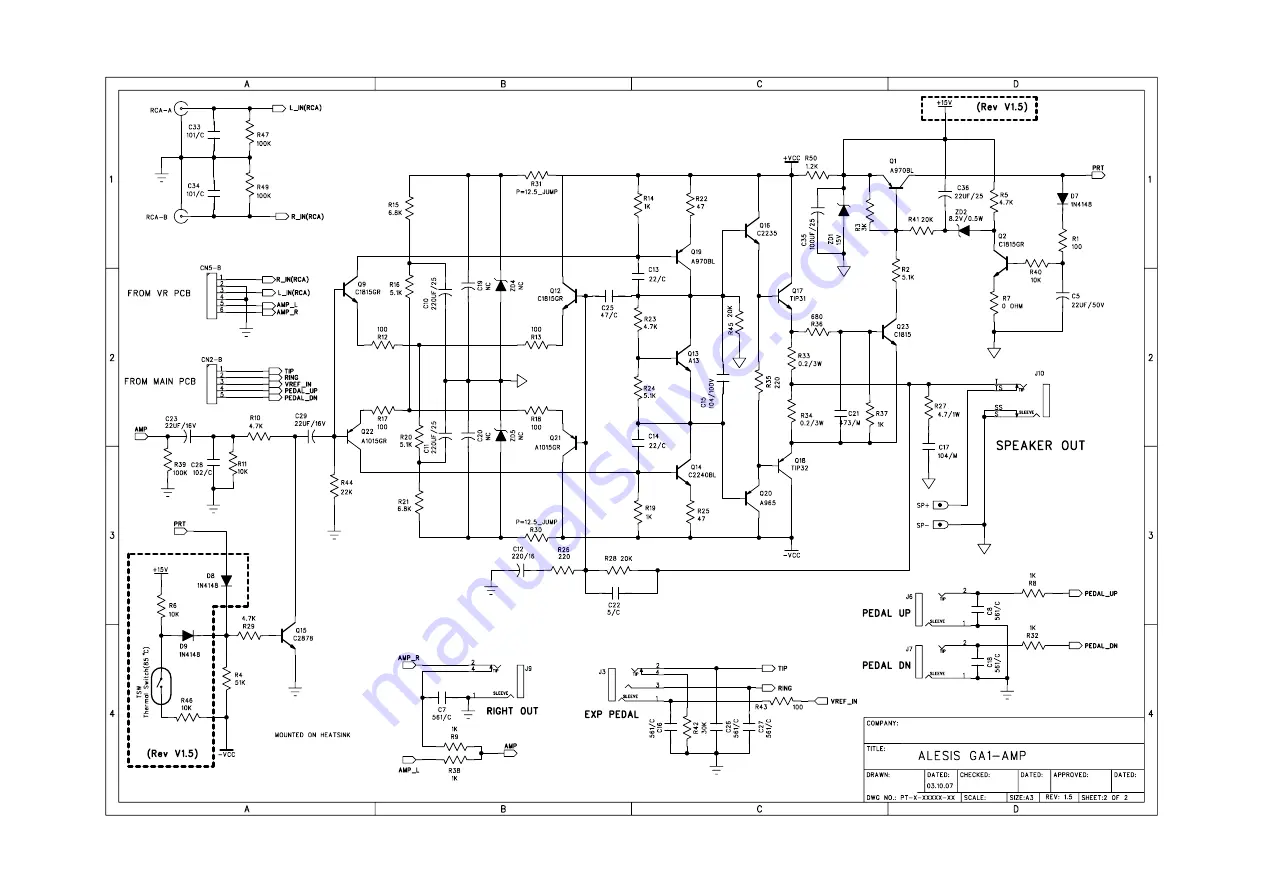 Alesis GA0 Скачать руководство пользователя страница 14