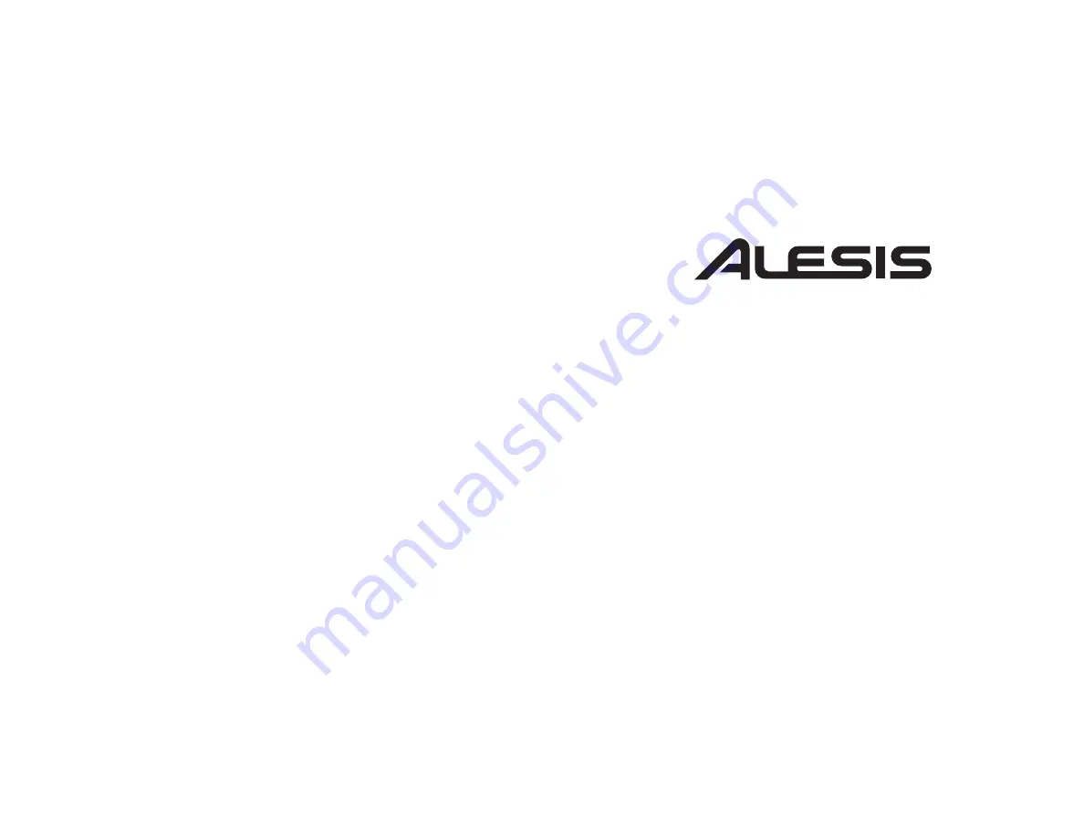 Alesis MICTUBE DUO Quick Start Manual Download Page 1