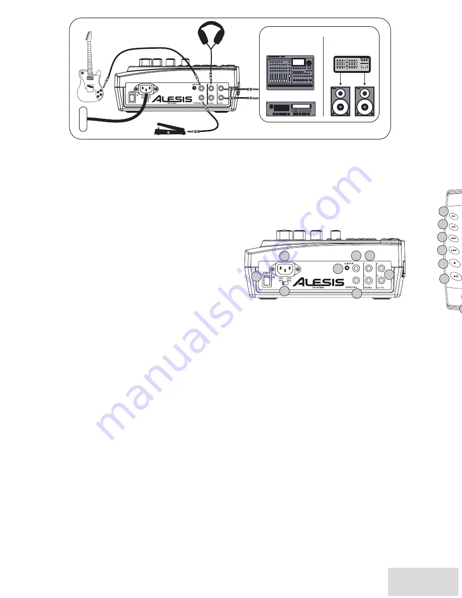 Alesis PLayMate Guitarist Скачать руководство пользователя страница 11