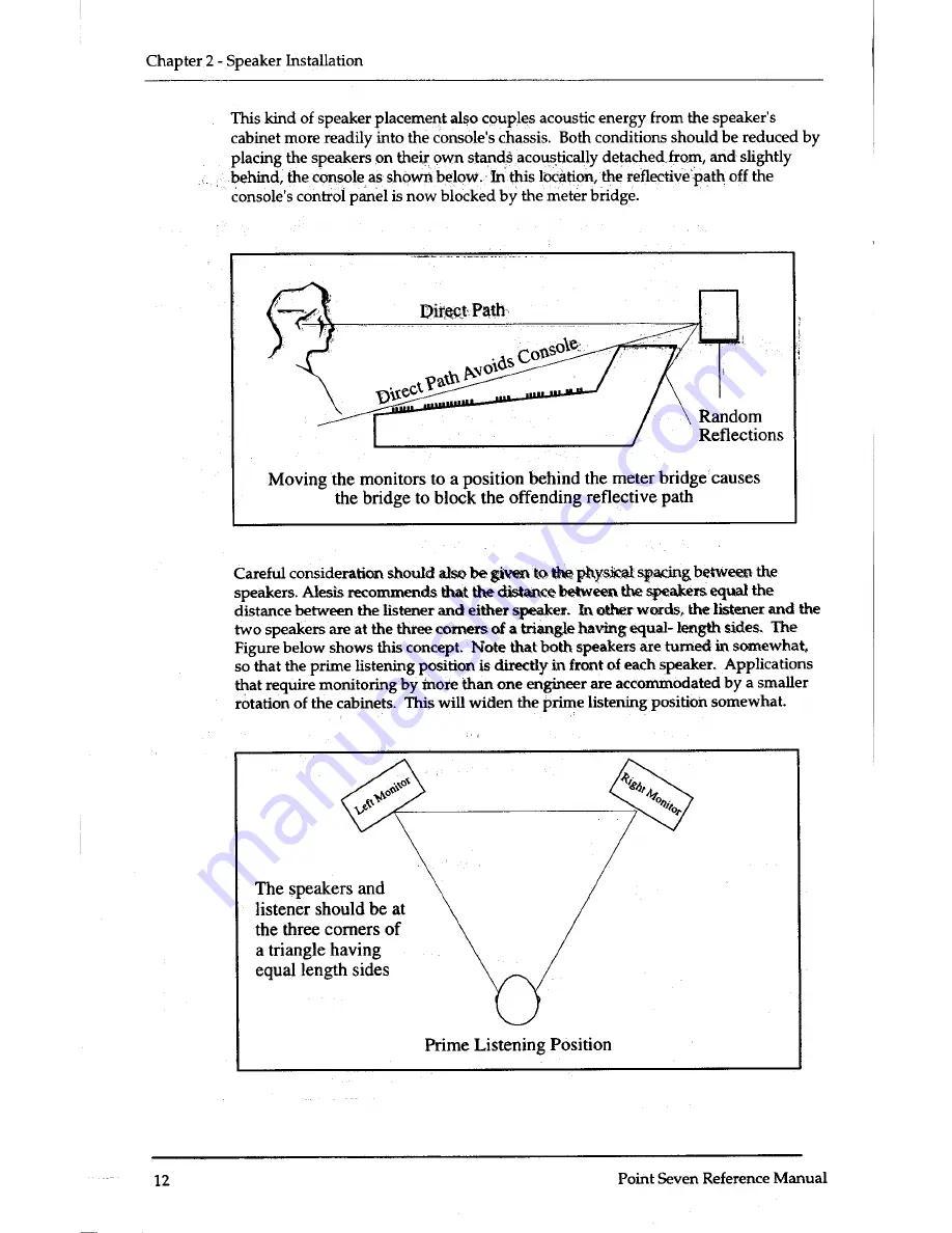 Alesis Point Seven Reference Manual Download Page 10